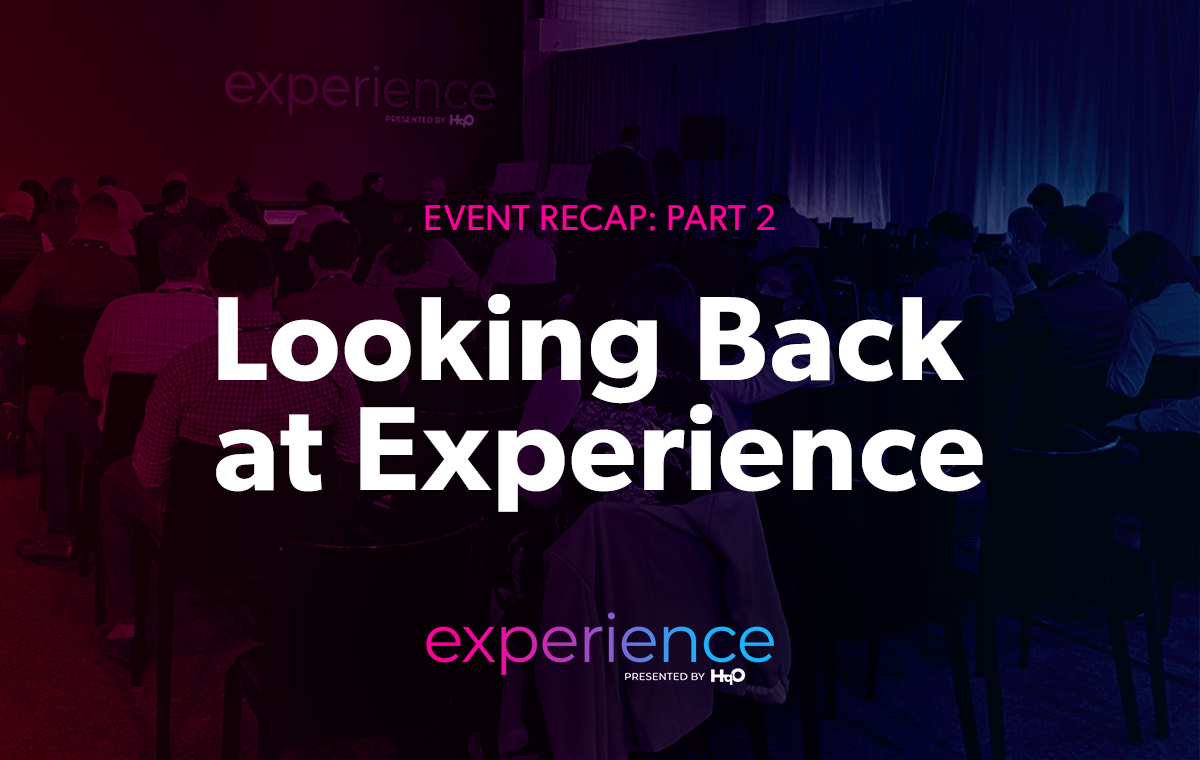Looking Back at EXPERIENCE: Part II