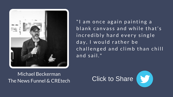 PropTalk: 5 Questions with Michael Beckerman of The News Funnel and CREtech