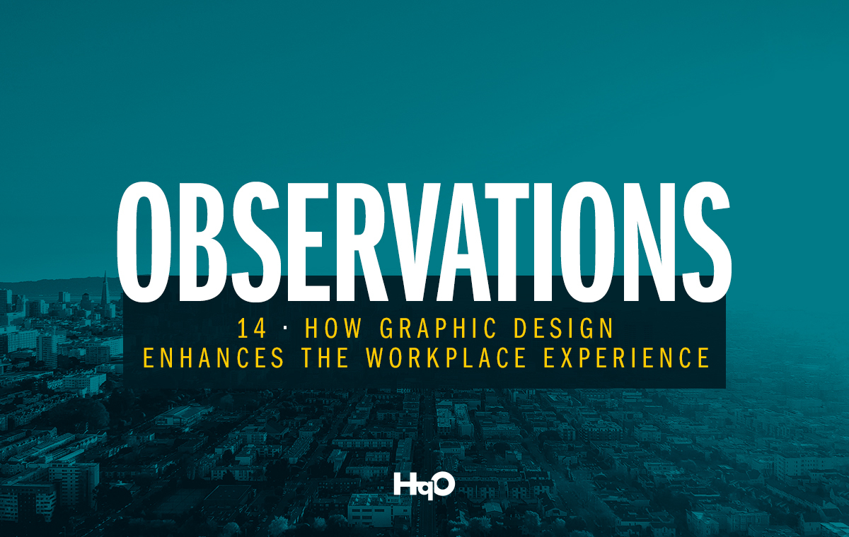 How Graphic Design Enhances the Workplace Experience