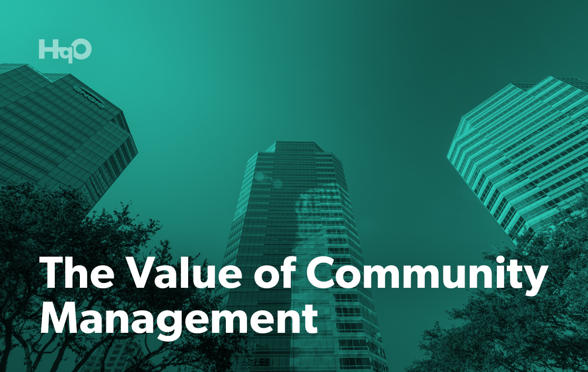 The Value of Community Management