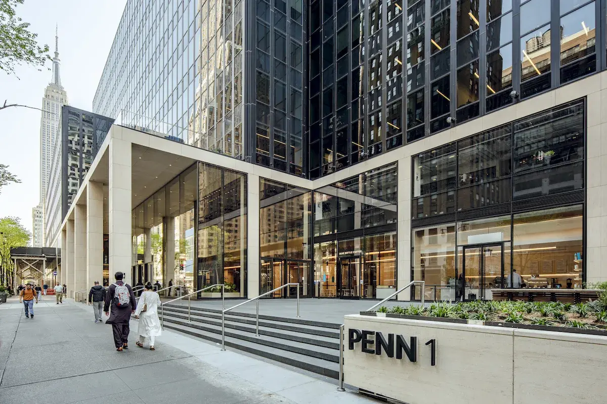 Vornado’s PENN 1 in NYC Named First HqO Best Spaces to Work Certified Space
