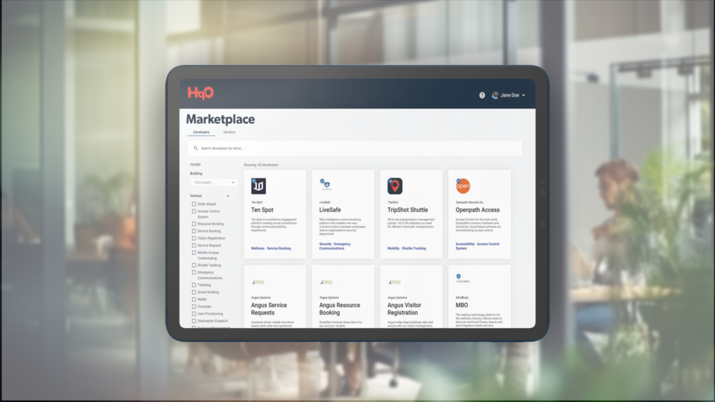 Your One-Stop Shop for Best CRE Amenities and Services: HqO’s Marketplace