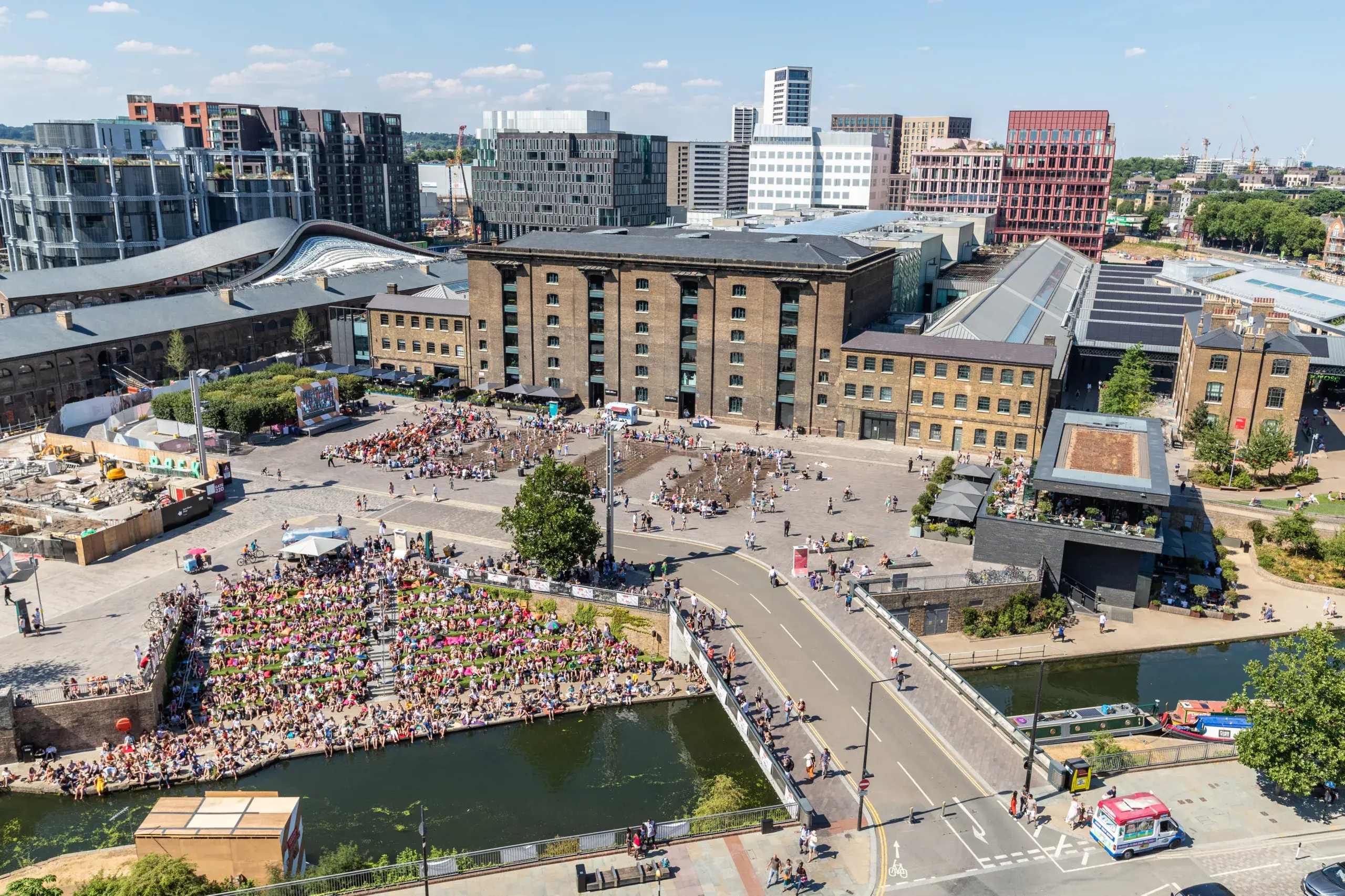 Kings Cross in London Named First HqO Best Spaces to Work Certified Estate in the UK